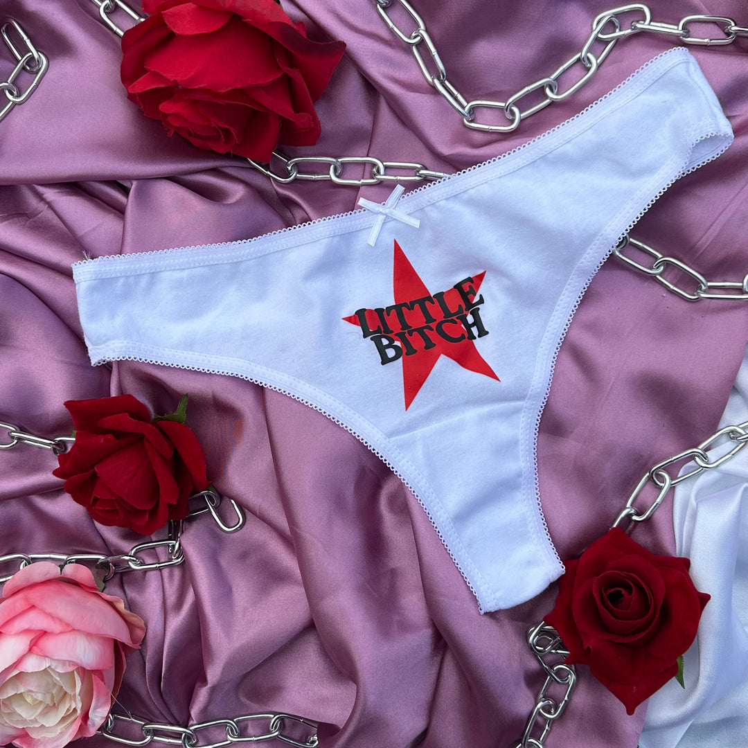 LITTLE BITCH THONGS