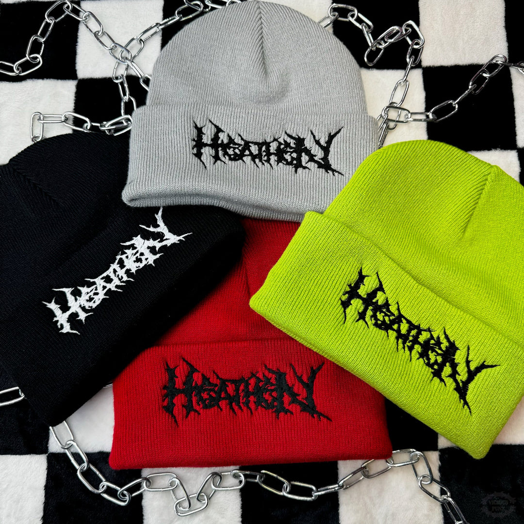 HEATHEN BEANIE HAT-Vicious Punx-Vicious Punx