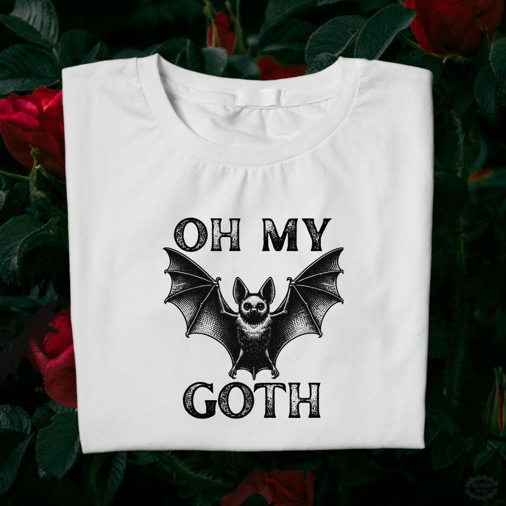 OH MY GOTH PRINTED T SHIRT-Vicious Punx-Vicious Punx