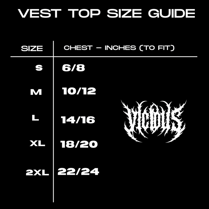 HEAVY METAL VICIOUS VEST TOP