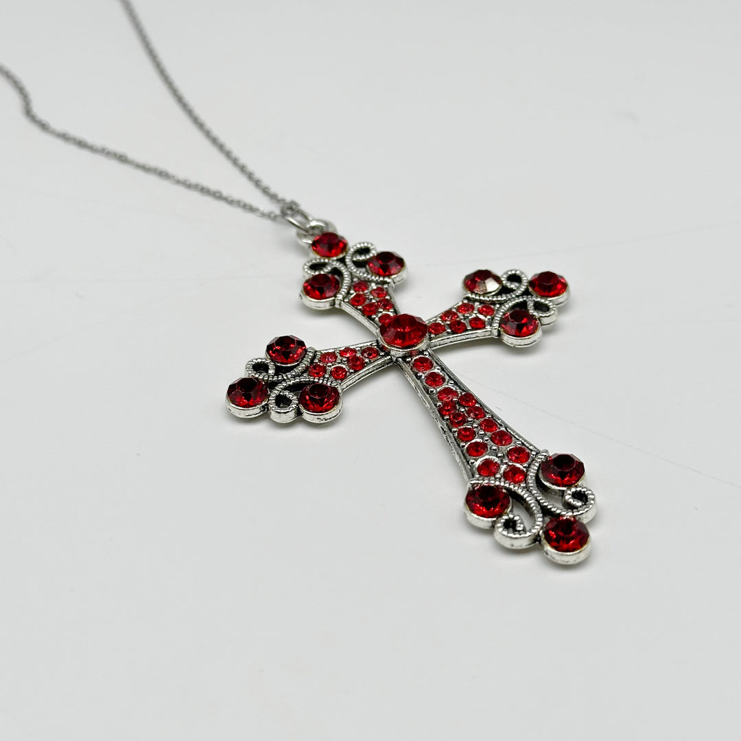 SALE - LARGE CROSS NECKLACE