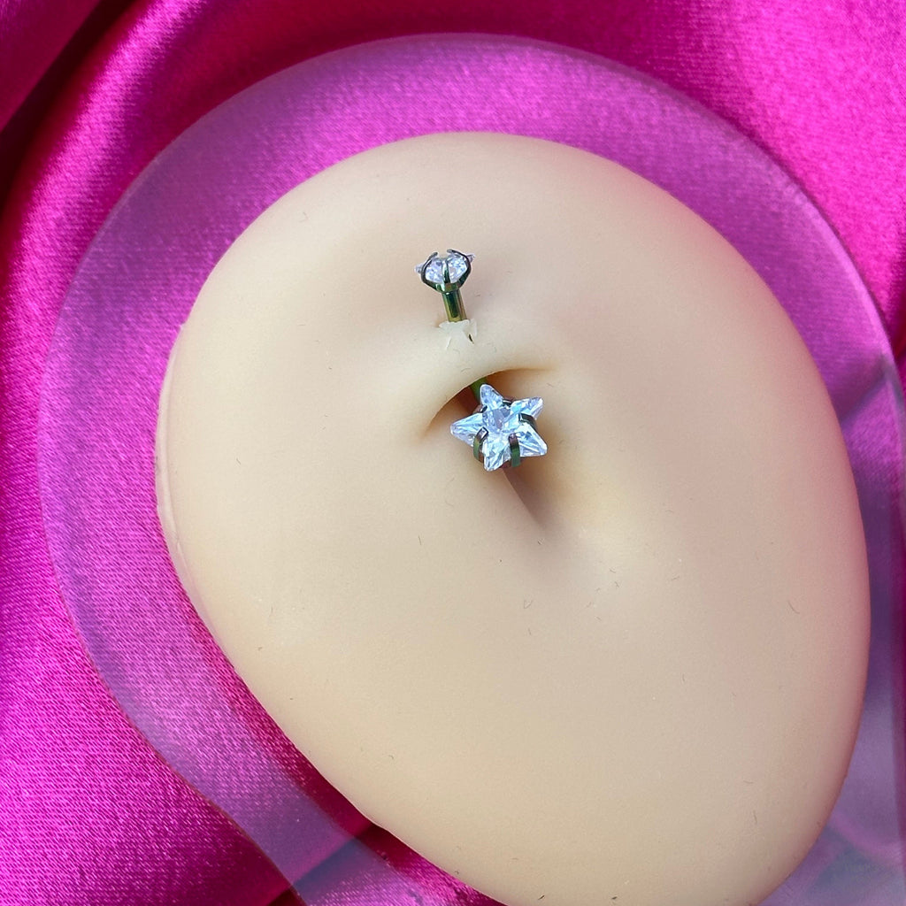 DOUBLE STAR BELLY BAR