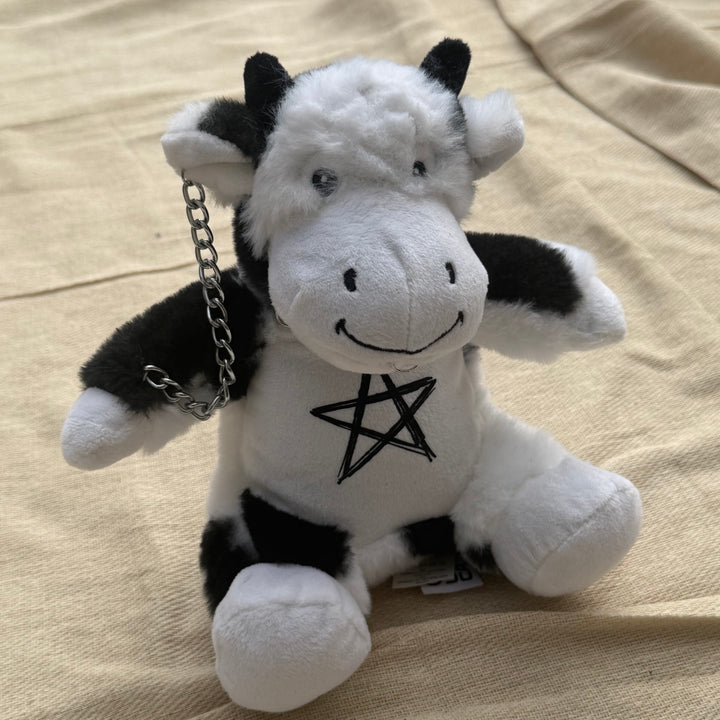 SAMPLE SALE - PUNK COW PLUSHIE