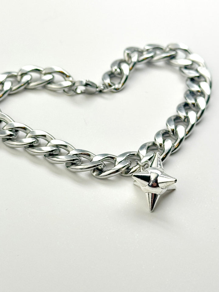 MACE BALL CURB BRACELET