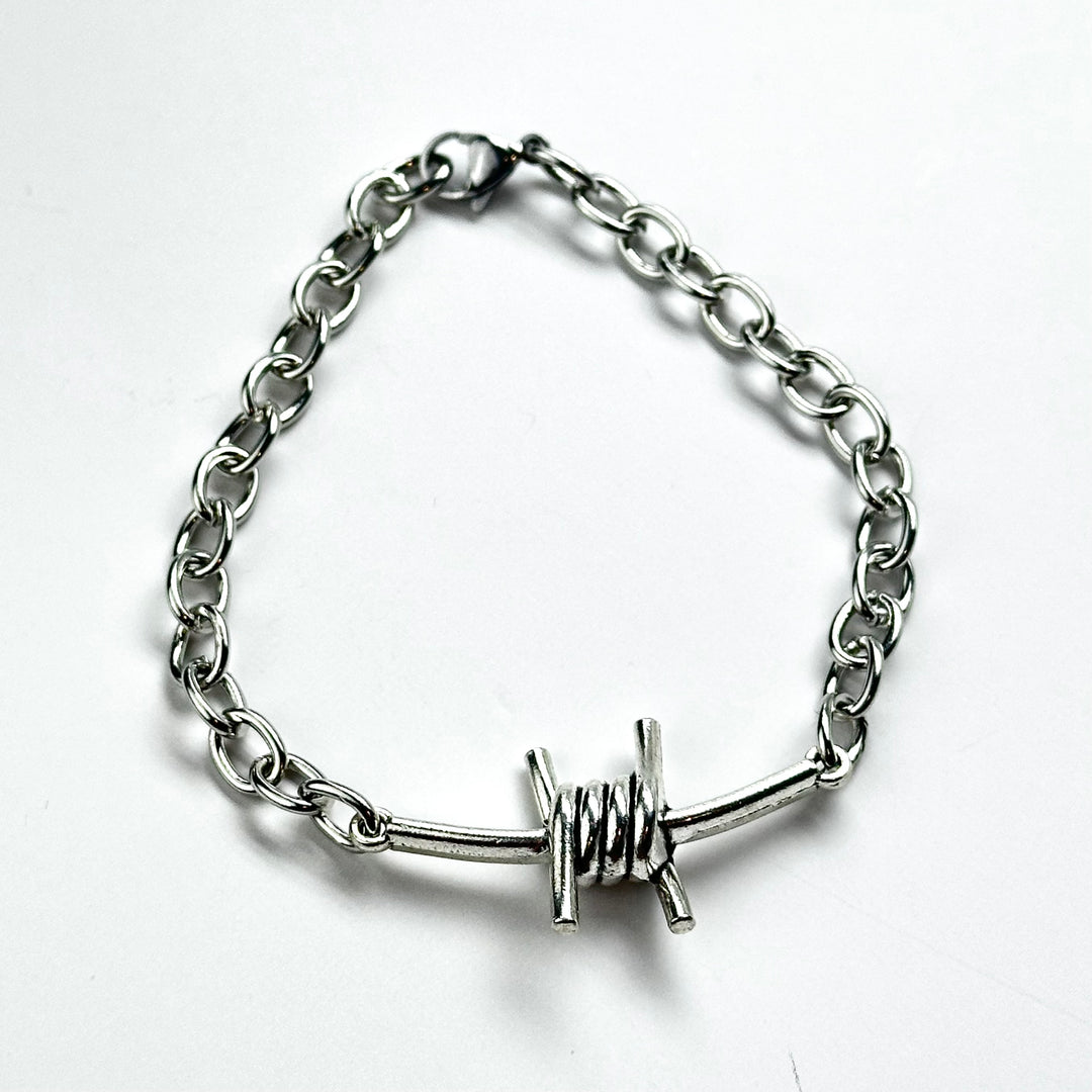 BARBED WIRE ROLO BRACELET