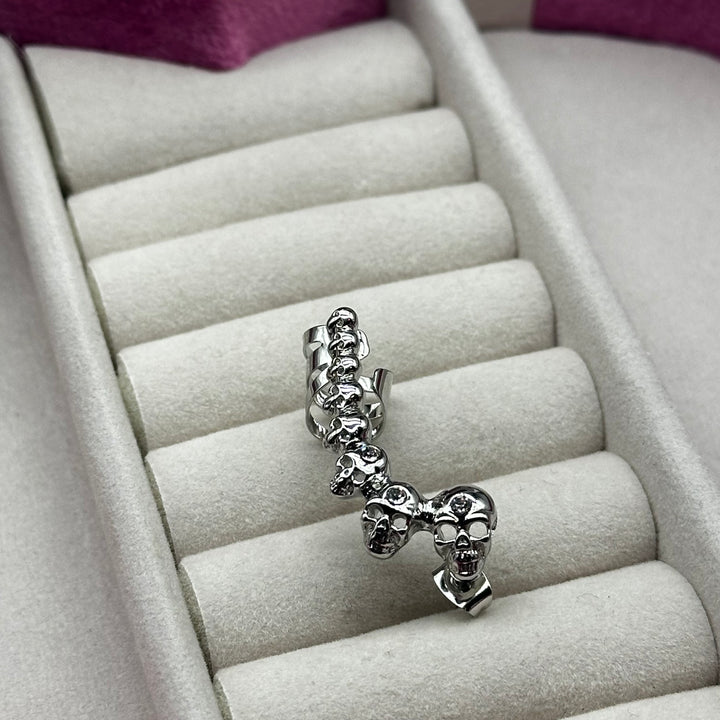 SALE - SKULL EAR CUFF