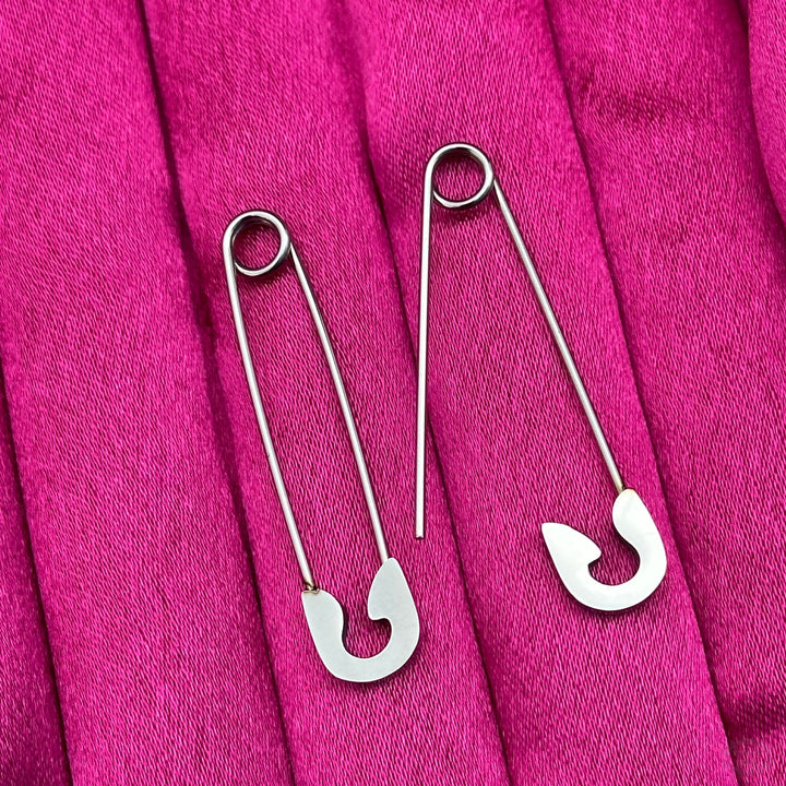 SAFETY PIN PUNK EARRINGS-Vicious Punx-Vicious Punx