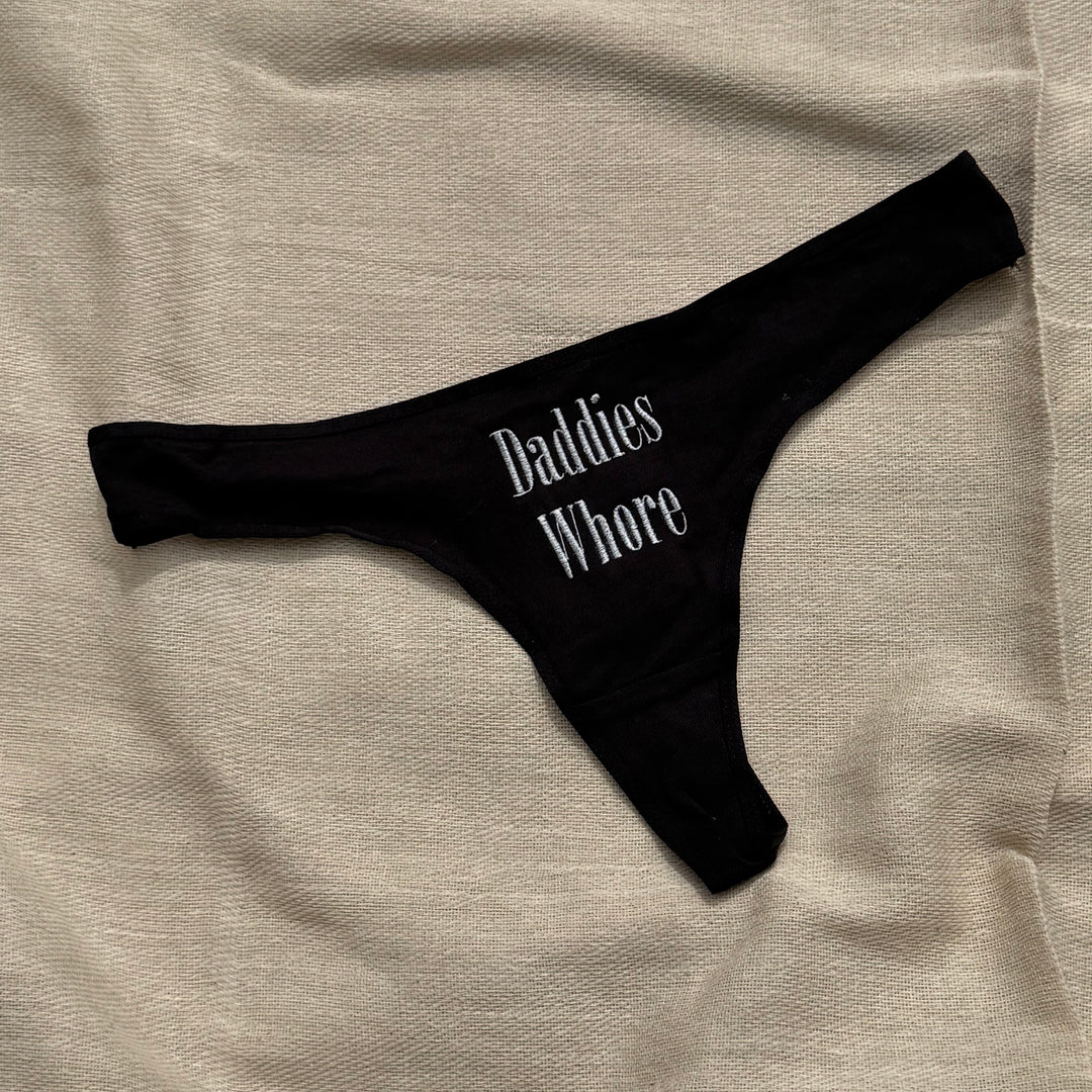 SAMPLE SALE - DADDIES WH*RE THONG