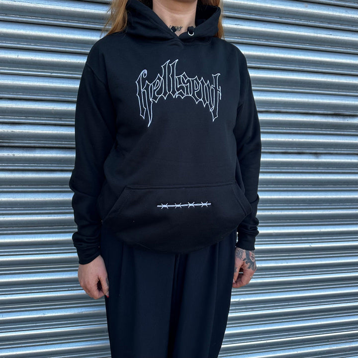 HELLSENT EMBROIDERED HOODIE
