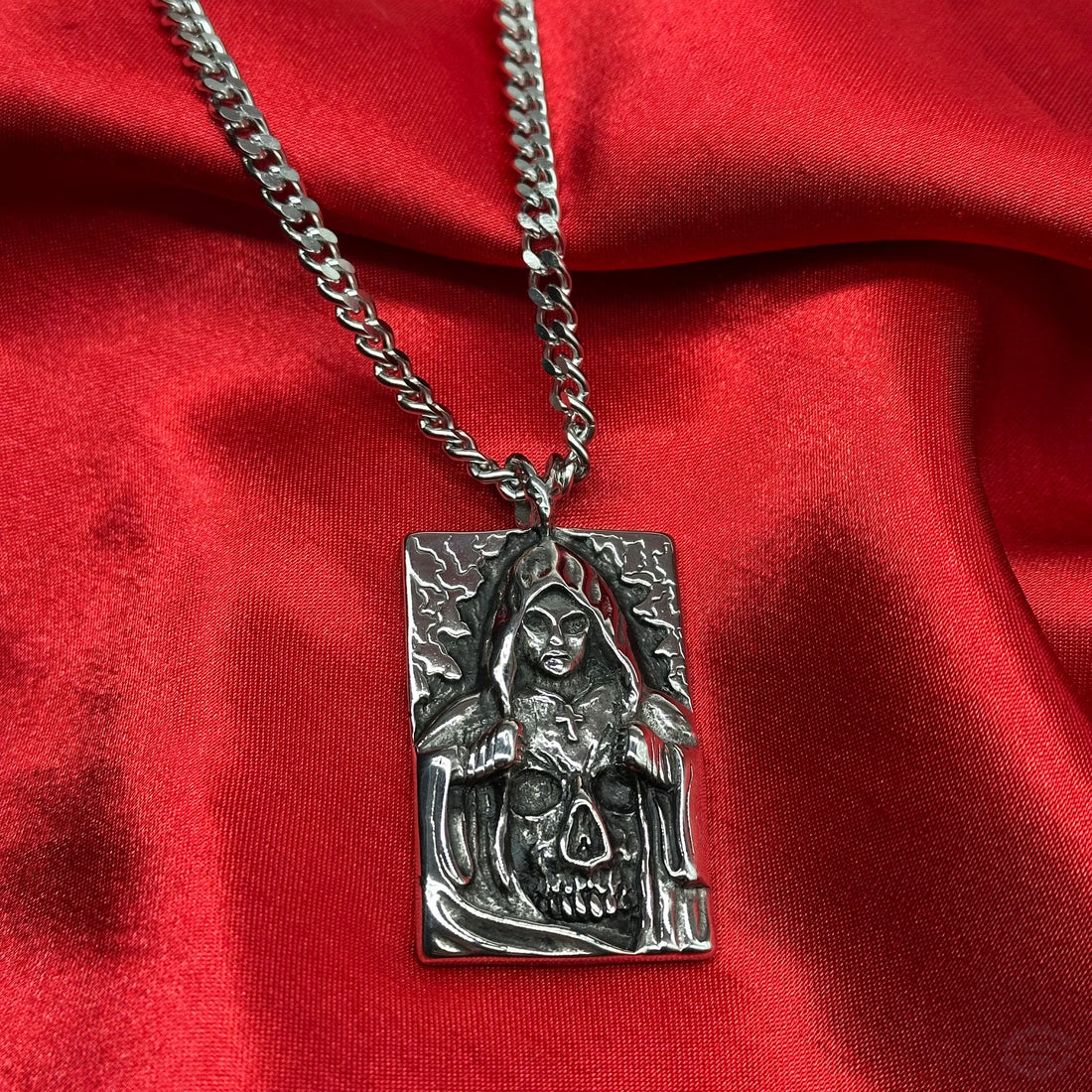 SALE - REAPER JESUS NECKLACE-Vicious Punx-Vicious Punx