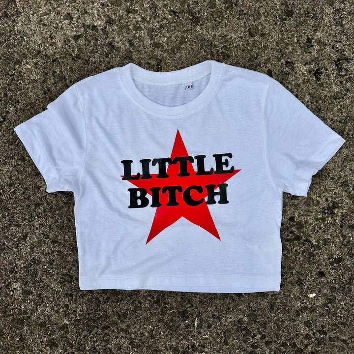 LITTLE B*TCH CROP T-SHIRT