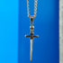 SKULL SWORD NECKLACE-Vicious Punx-Vicious Punx