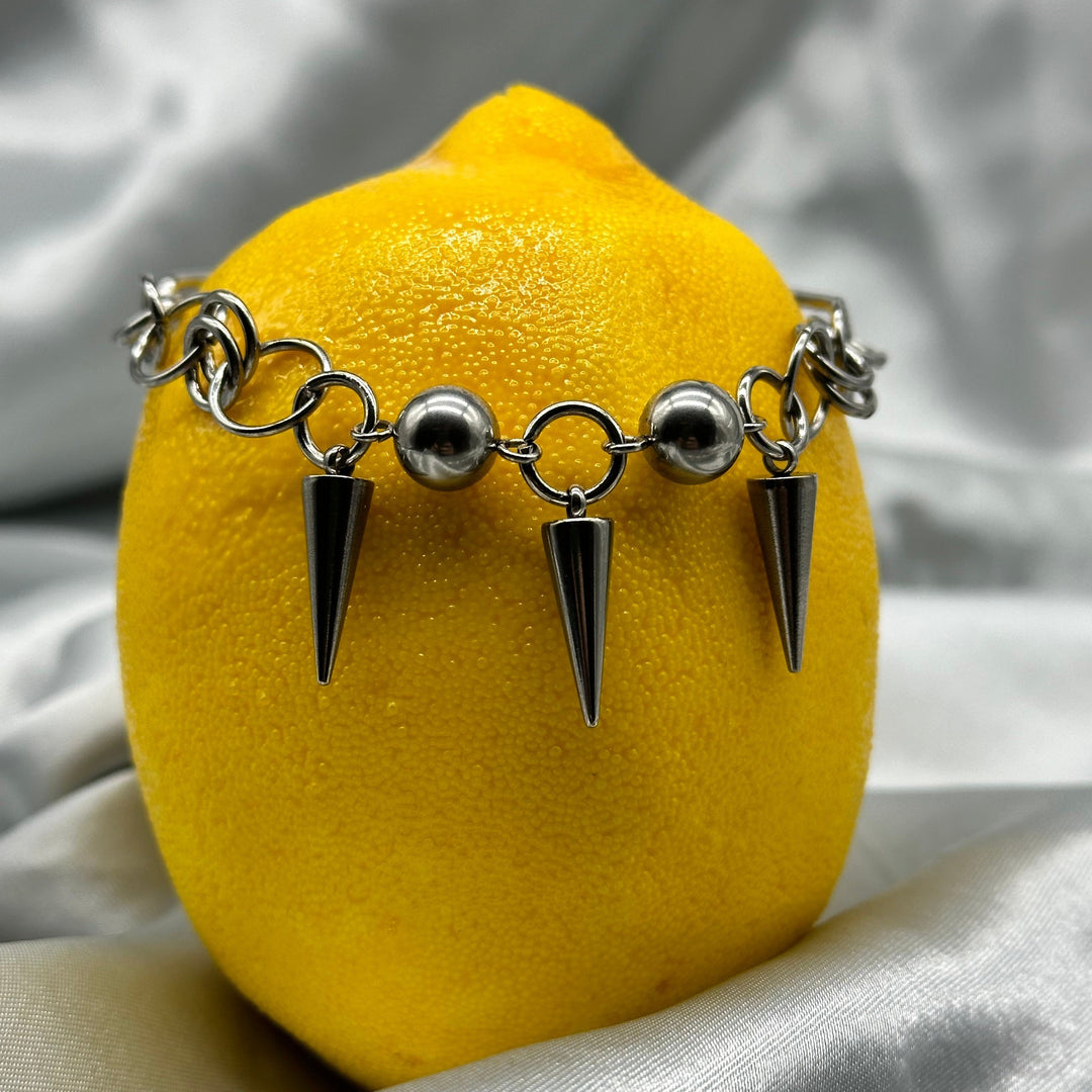 THE BALL & SPIKE BRACELET-Vicious Punx-Vicious Punx