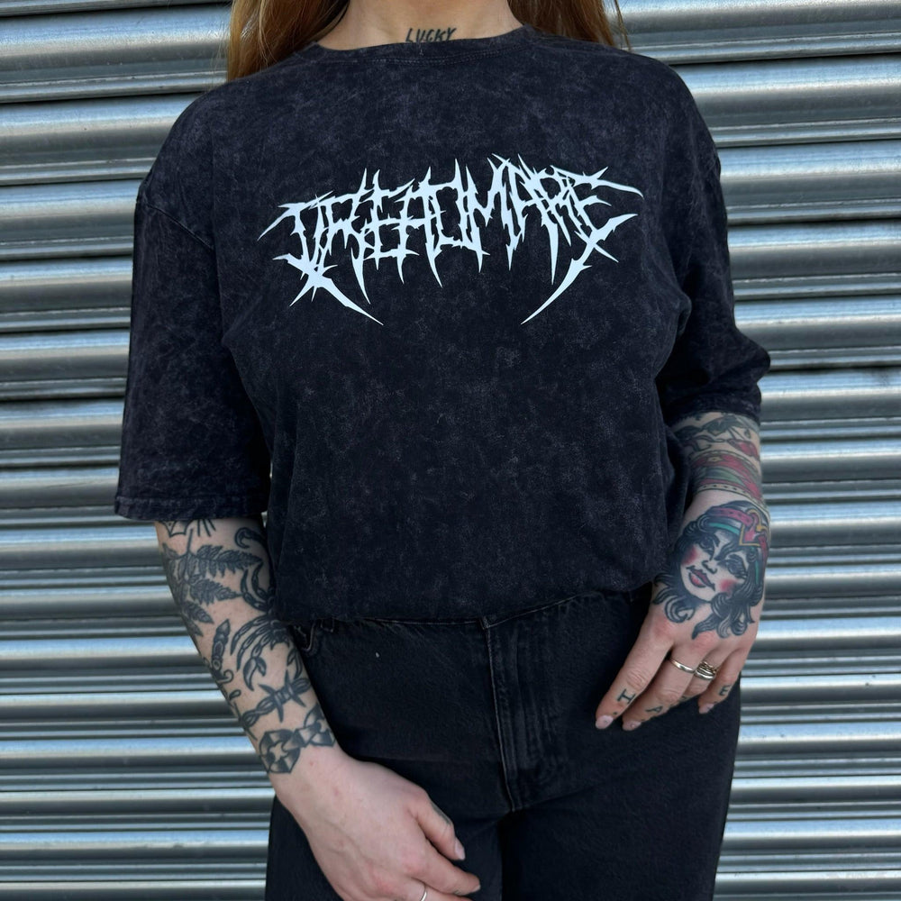 DREADMARE ACID WASH T SHIRT