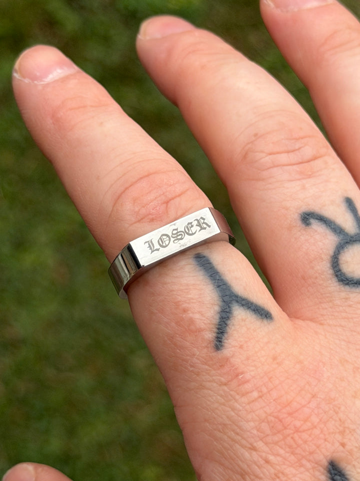SECOND SALE - LOSER SADDLE RING