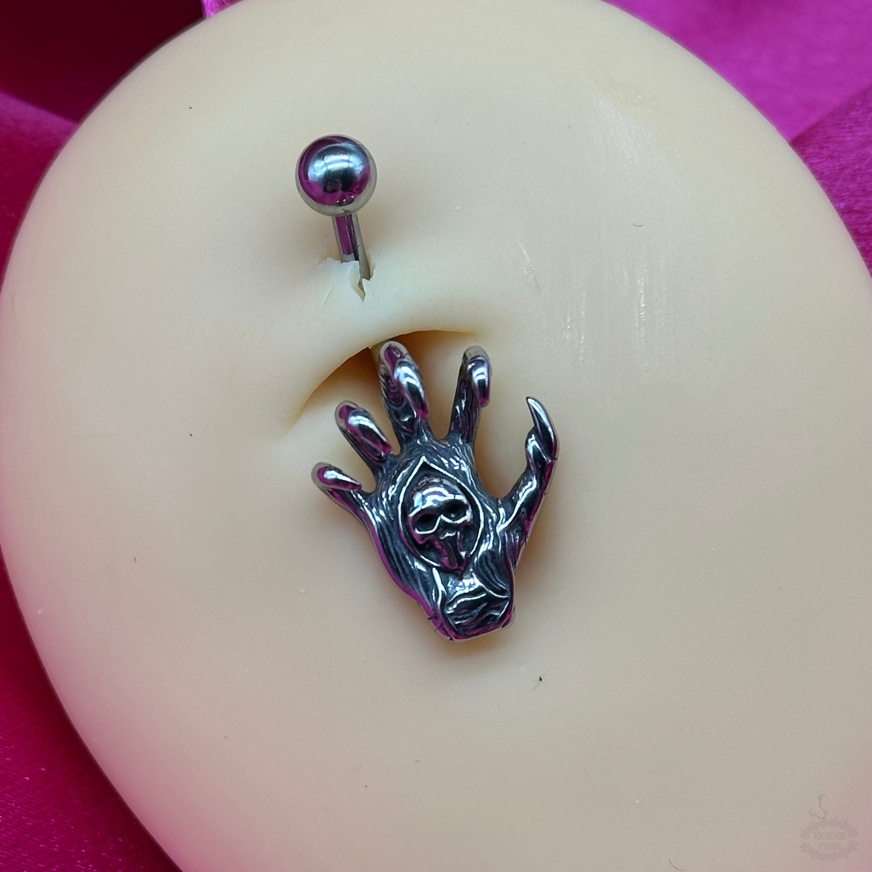 SKULL CLAW BELLY BAR-Vicious Punx-Vicious Punx