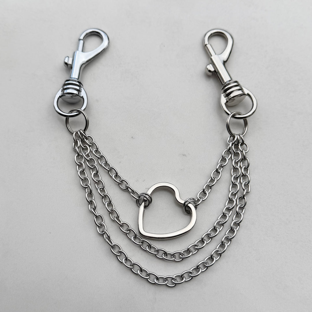 SAMPLE SALE - HEART TOTE BAG CLIP