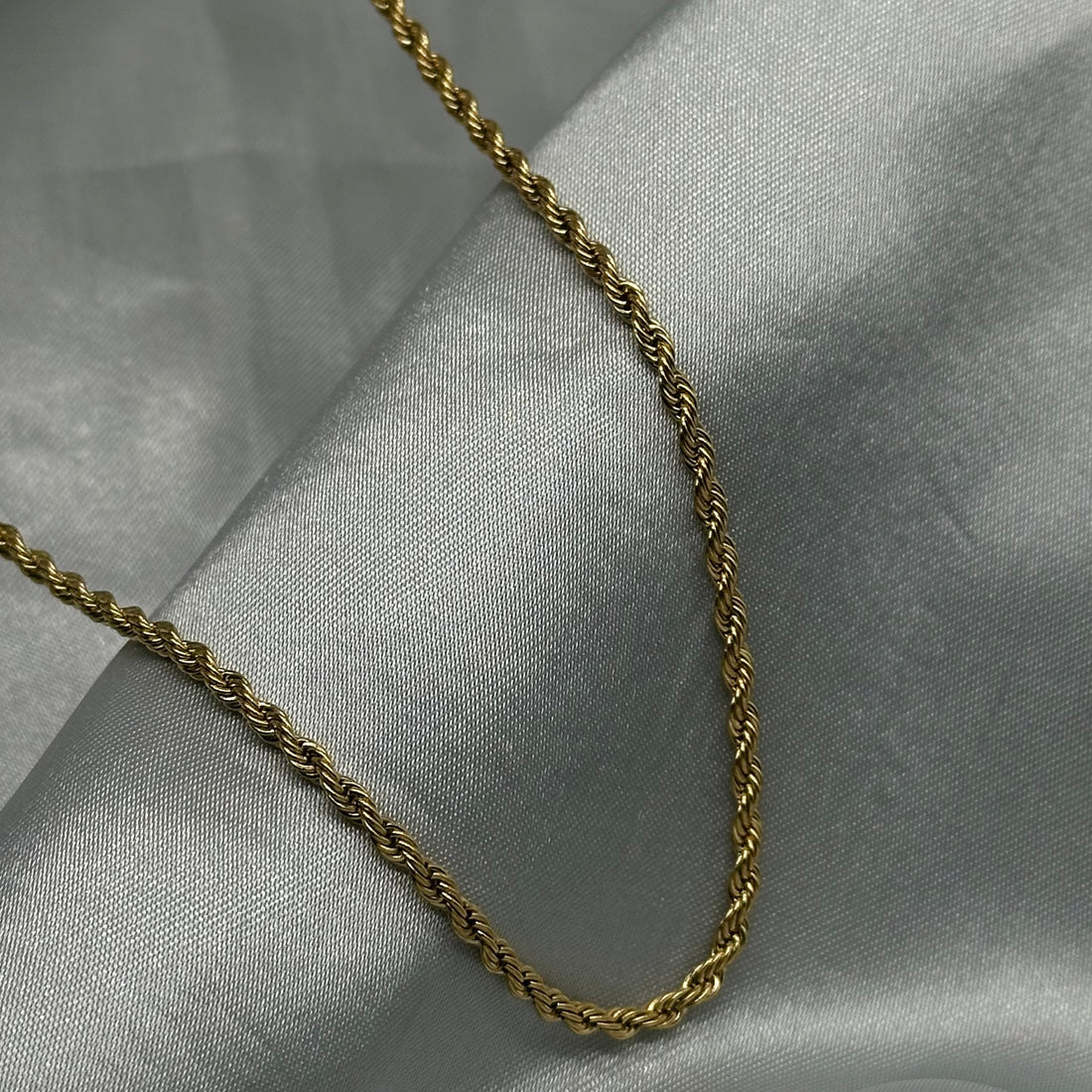 SALE - GOLD ROPE CHAIN NECKLACE-Vicious Punx-Vicious Punx