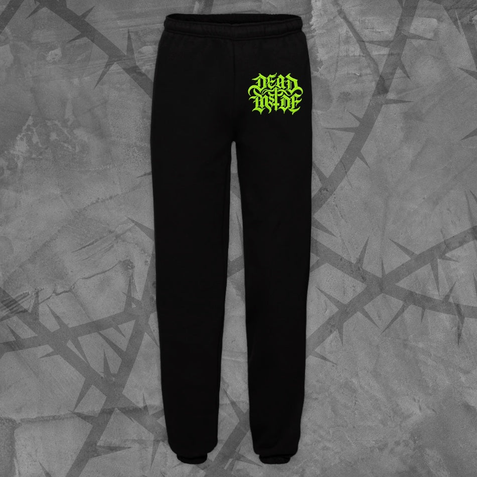 DEAD INSIDE EMBROIDERED JOGGERS