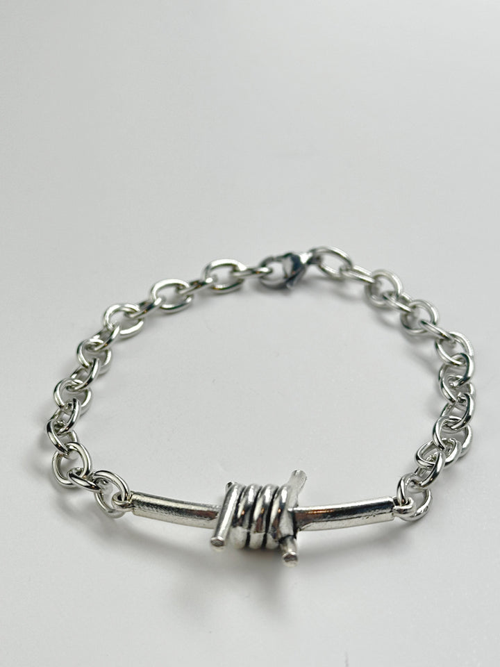 BARBED WIRE ROLO BRACELET