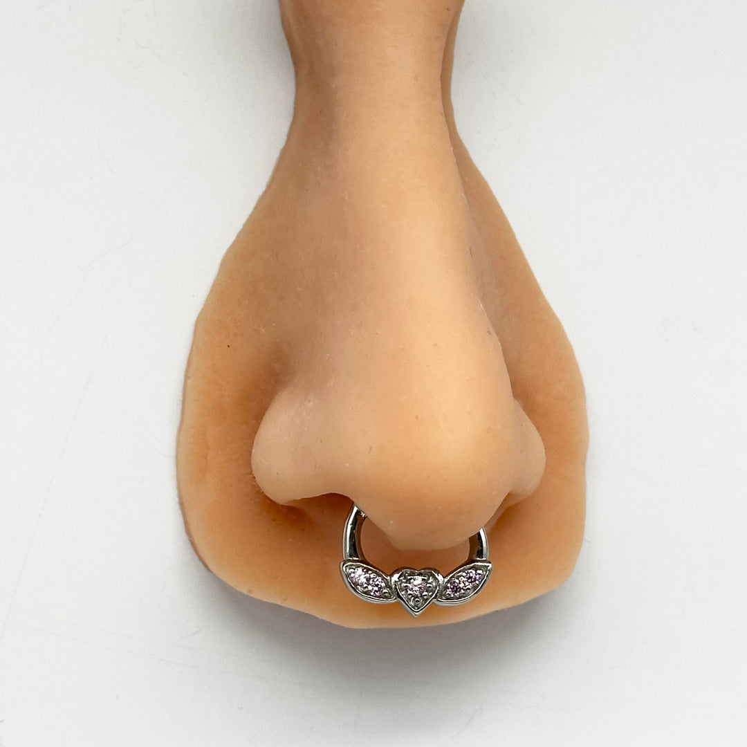 SALE - ANGEL WING SEPTUM CLICKER