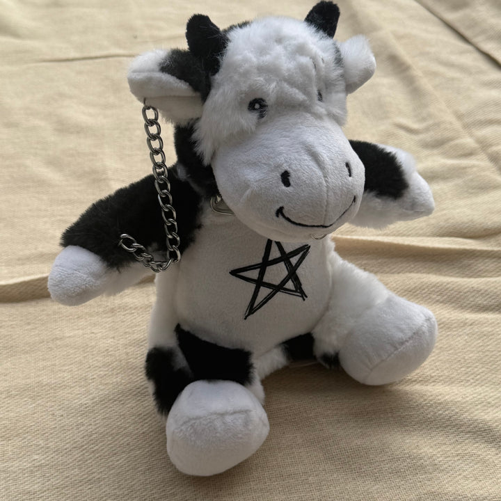 SAMPLE SALE - PUNK COW PLUSHIE