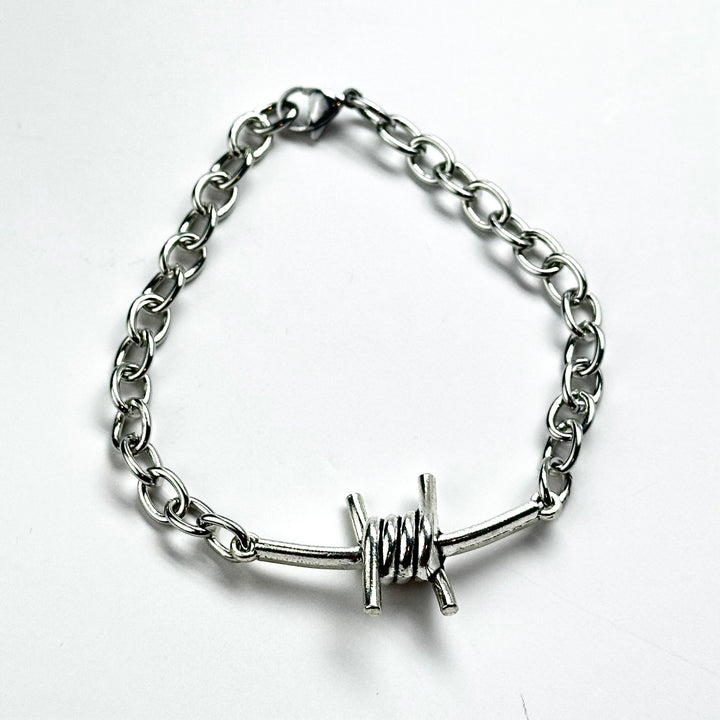 BARBED WIRE ROLO BRACELET