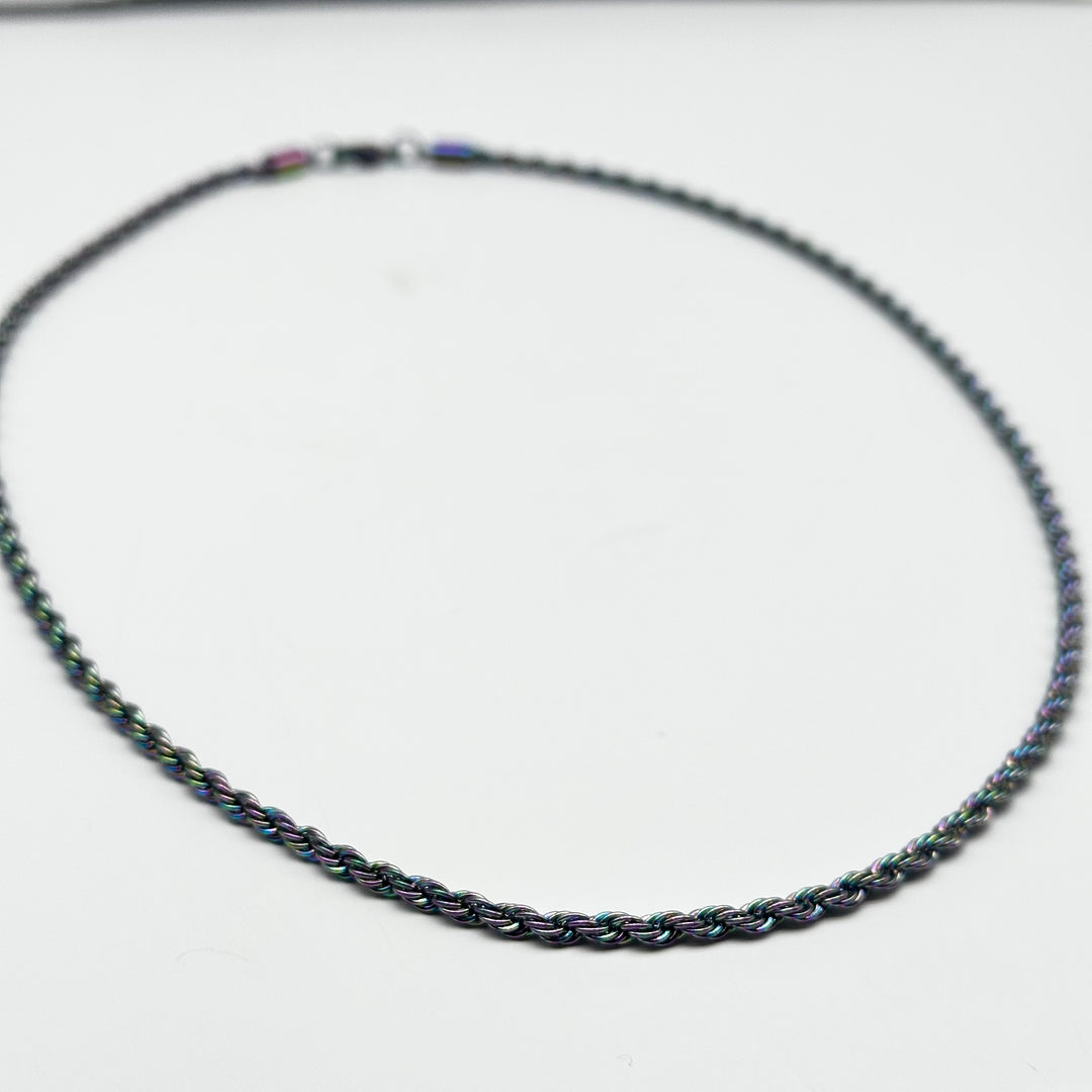 SALE - RAINBOW ROPE NECKLACE