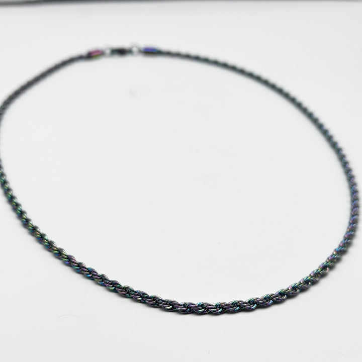 SALE - RAINBOW ROPE NECKLACE