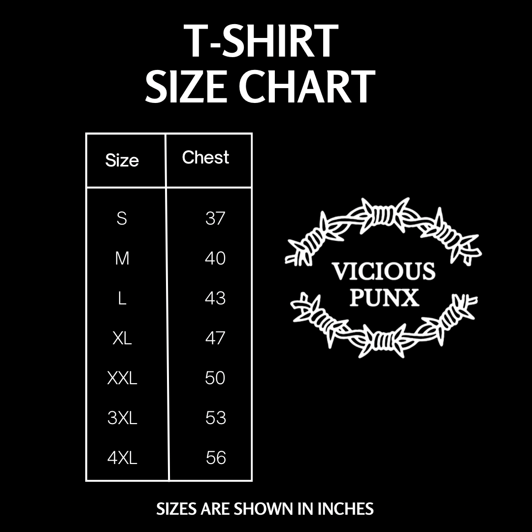 VICIOUS CHAIN HEART HEAVYWEIGHT T SHIRT