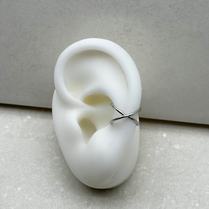 CROSS STEEL CLIP ON CUFF