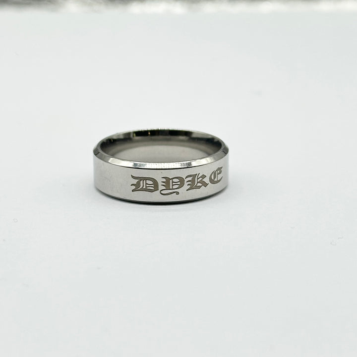 DYKE STAINLESS STEEL RING