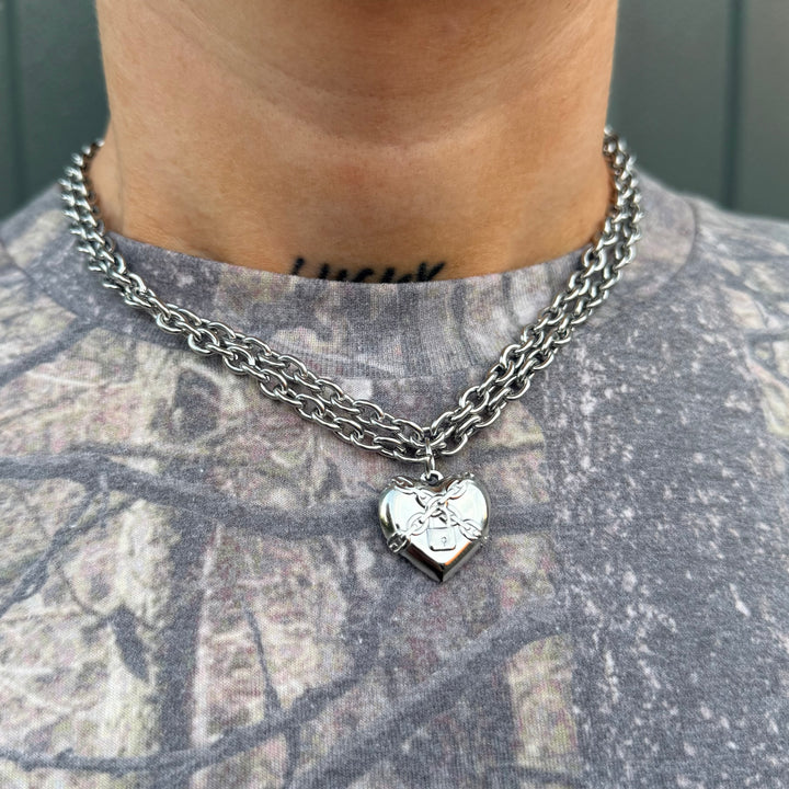 LOCKED UP ROLO NECKLACE