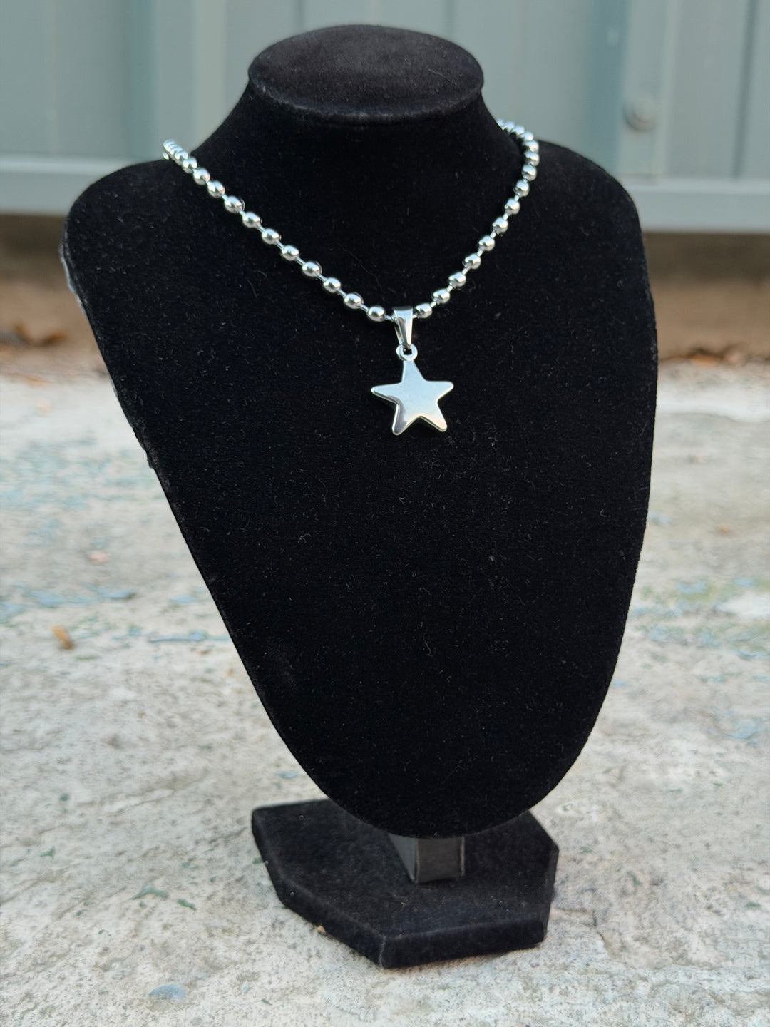 BEADED STAR NECKLACE