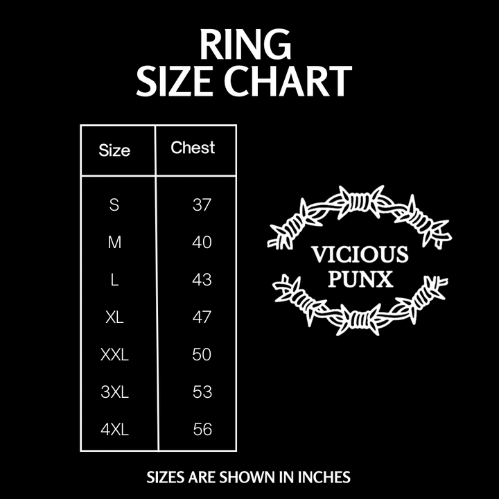 GOTHIC INITIAL ROUND STAINLESS STEEL RING