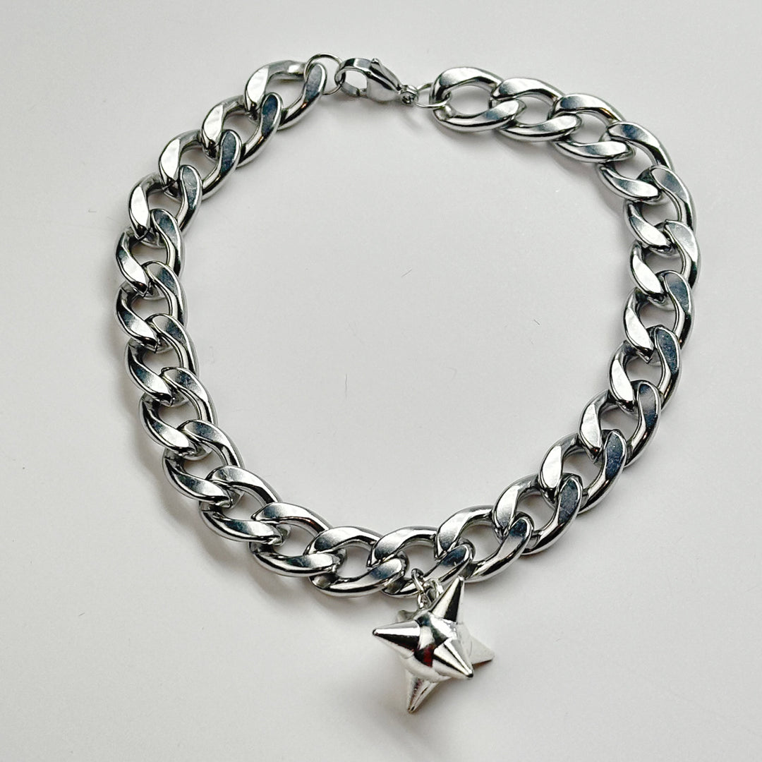 MACE BALL CURB BRACELET