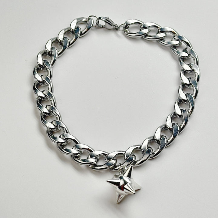 MACE BALL CURB BRACELET