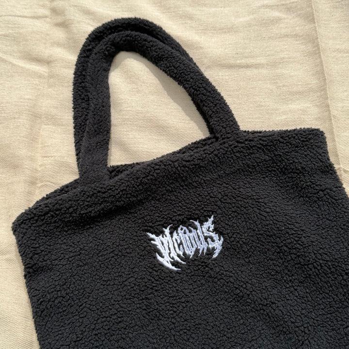 SAMPLE SALE - SHEERLING TOTE BAG