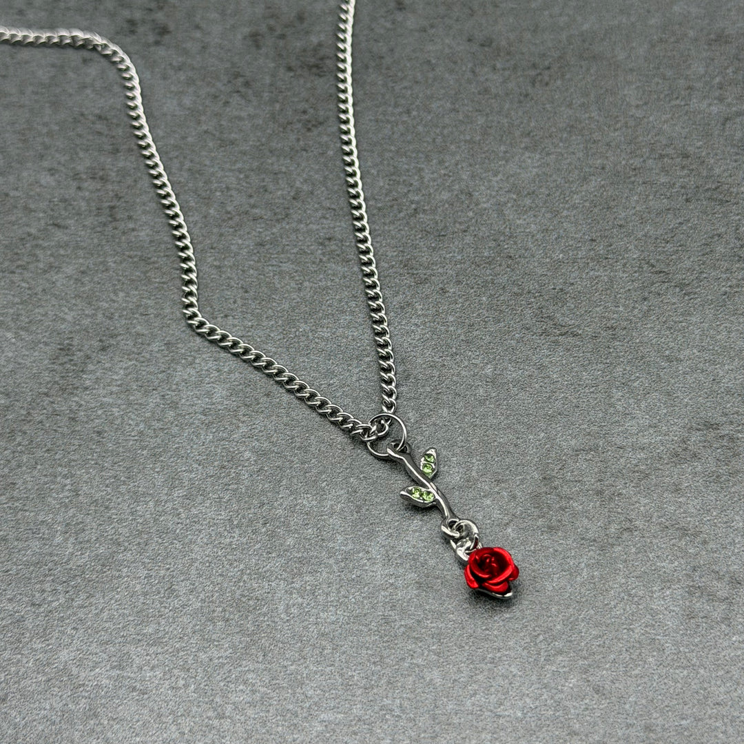 SAMPLE SALE - ROSE NECKLACE