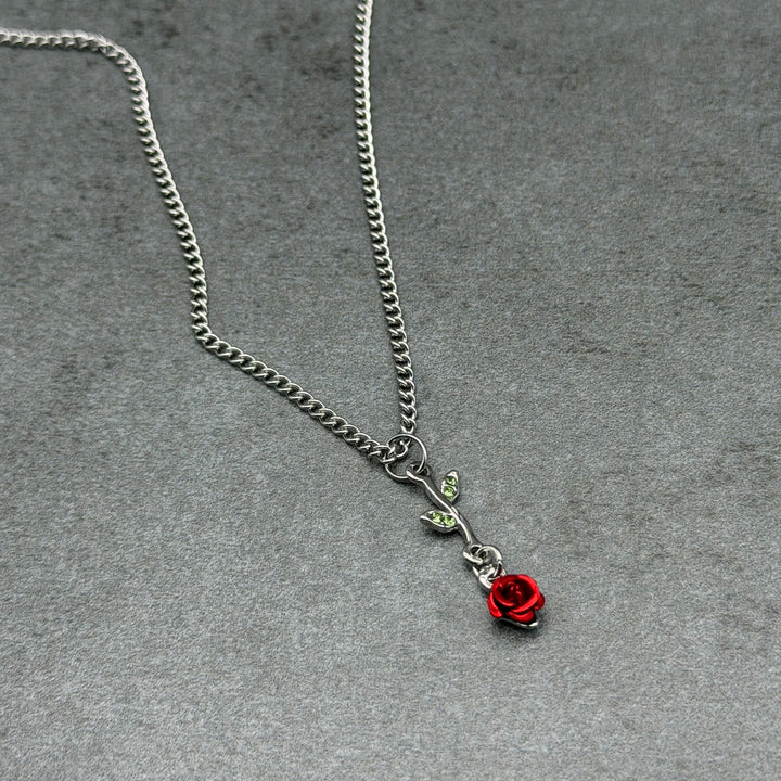SAMPLE SALE - ROSE NECKLACE