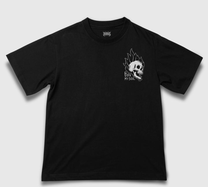 BURN MY SOUL PRINTED T SHIRT