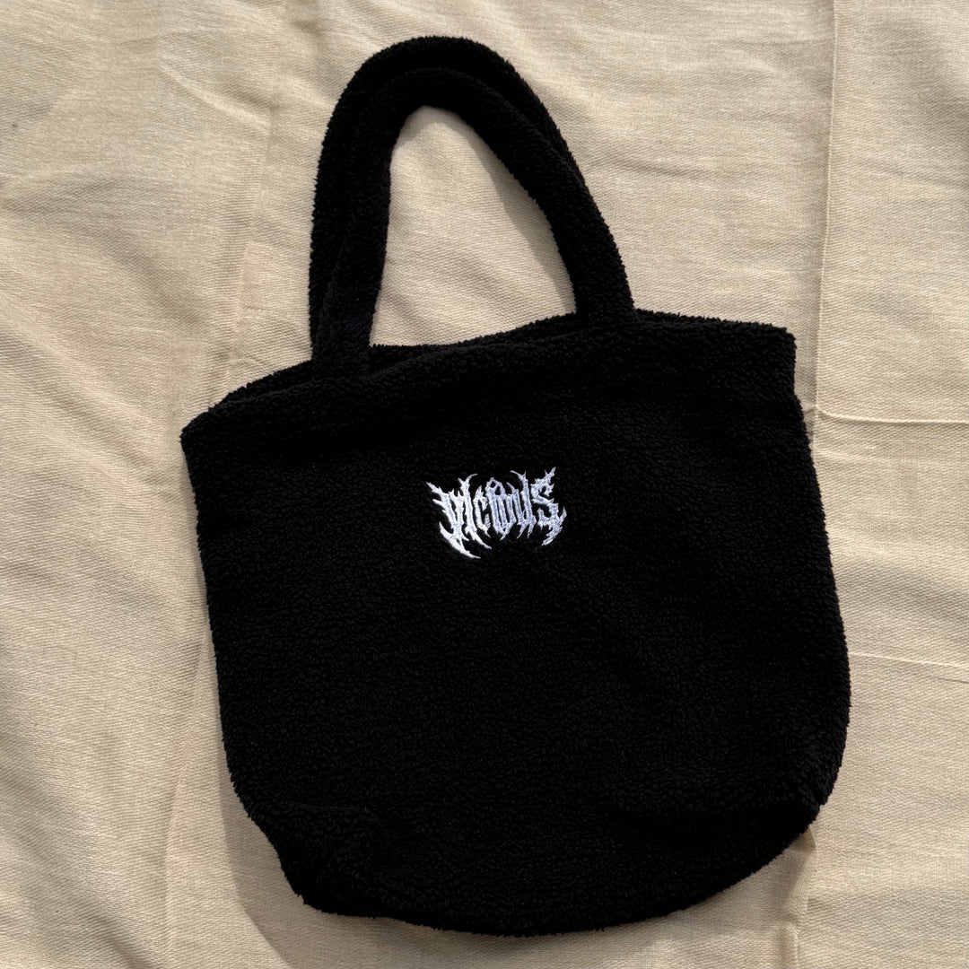 SAMPLE SALE - SHEERLING TOTE BAG