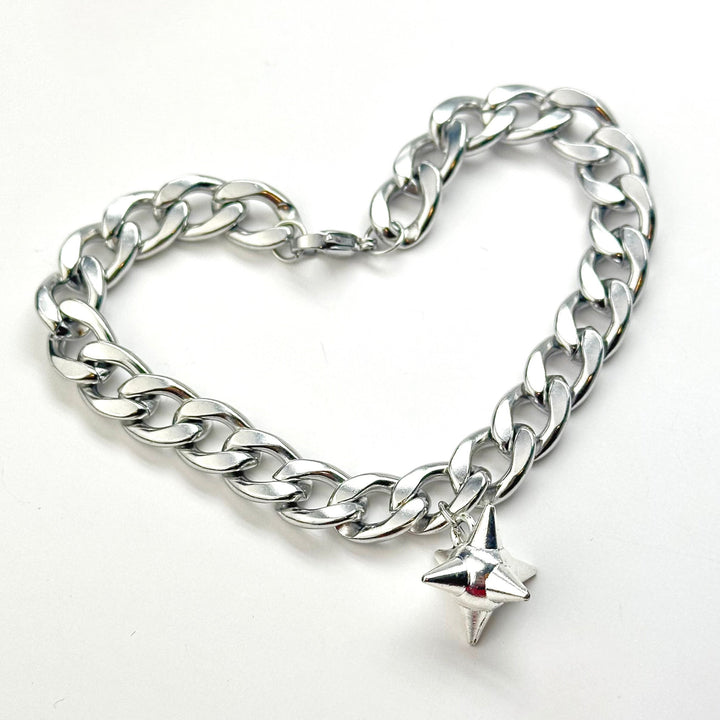 MACE BALL CURB BRACELET