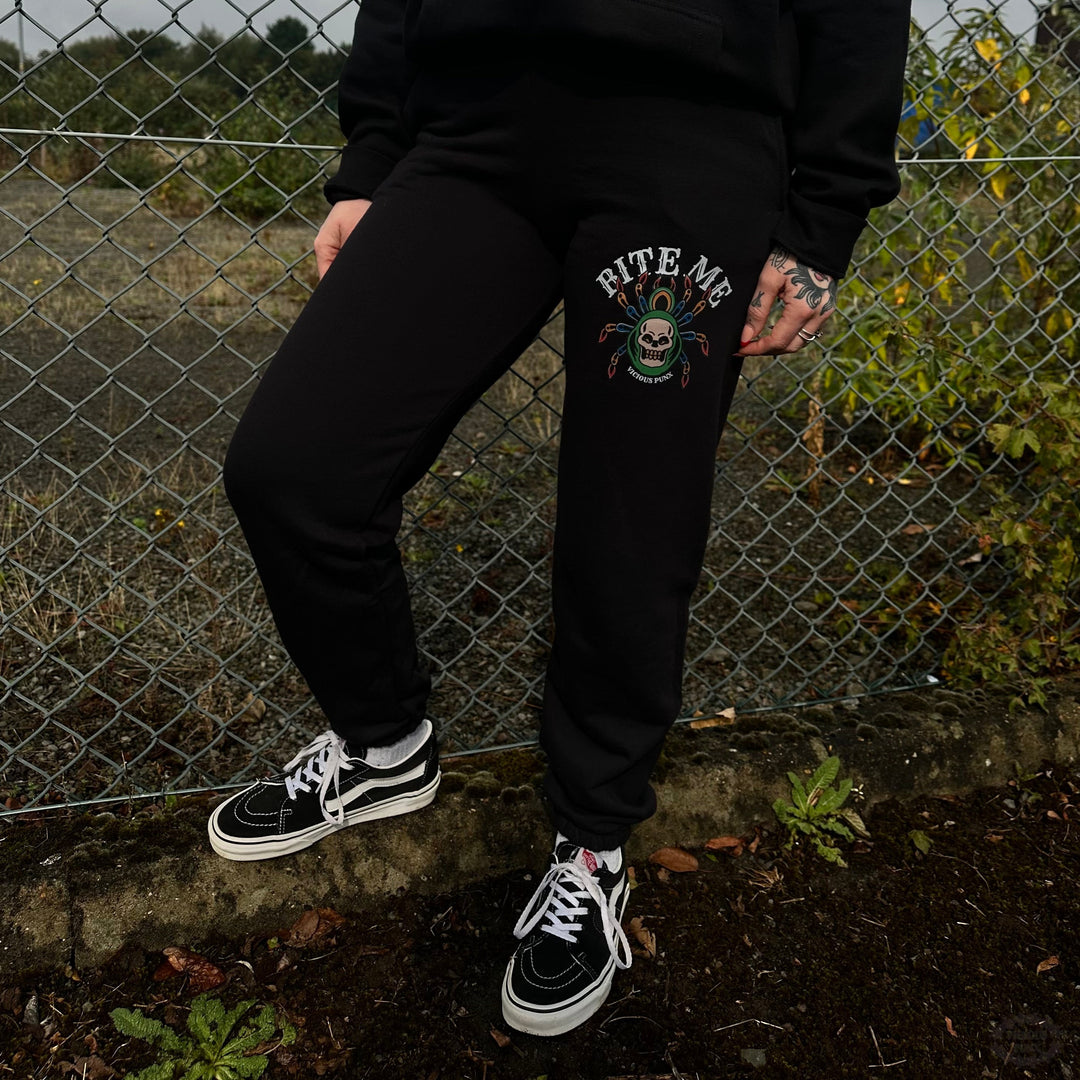 SPIDER BITE ME SWEATPANTS-Vicious Punx-Vicious Punx