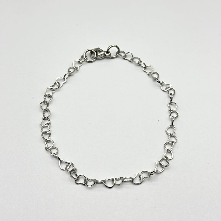 SALE - MULTI HEART LINK BRACELET