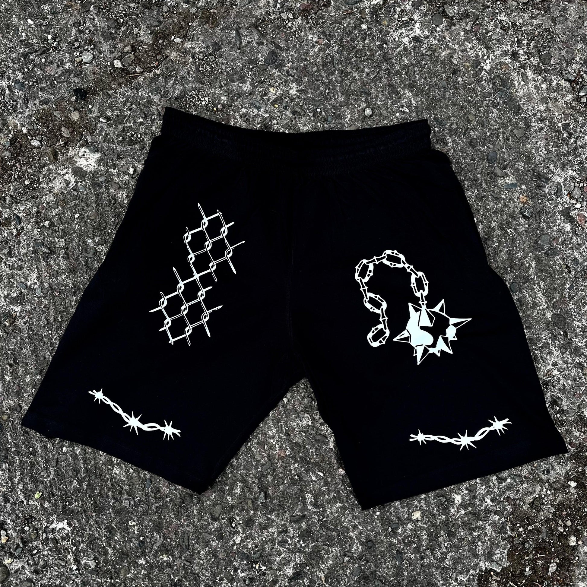 TATTOO FLASH JERSEY SHORTS