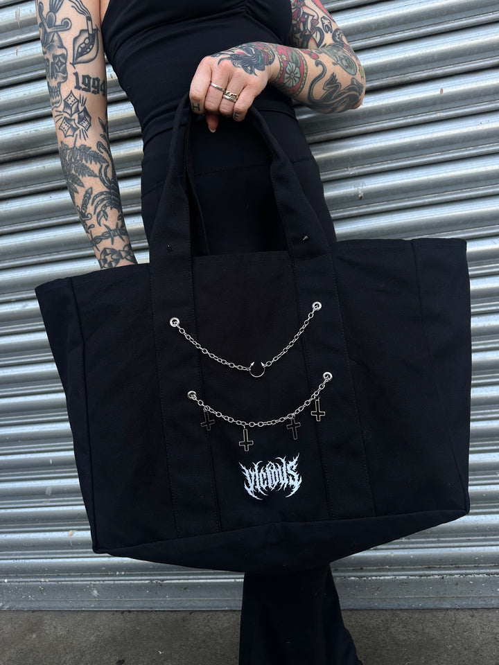 VICIOUS CHAIN EVERYDAY TOTE BAG