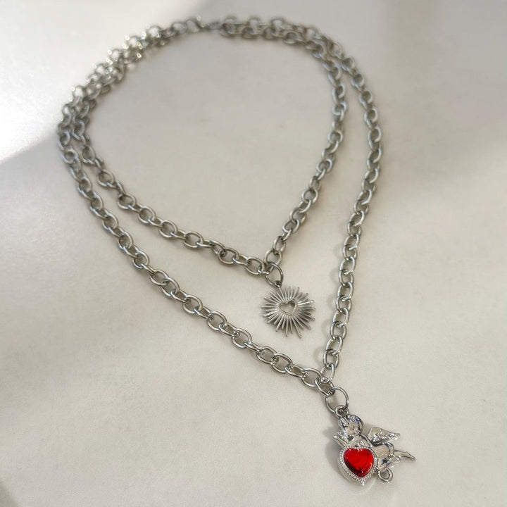 CHERUB STARBURST NECKLACE
