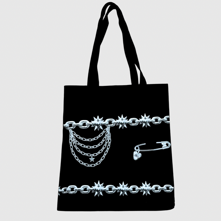 CHAIN ACCESSORY TOTE BAG