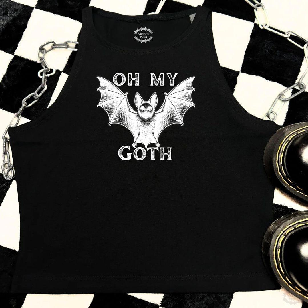 OH MY GOTH PRINTED T SHIRT-Vicious Punx-Vicious Punx